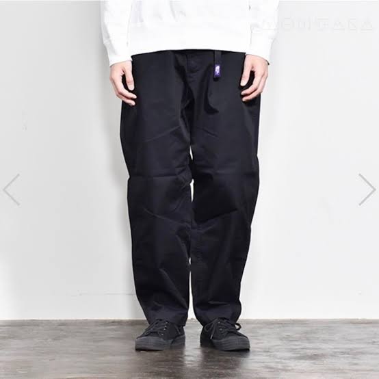 Nanamica northface purple lable stretch twill wide tapered pants on ...