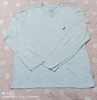 ❗SALE❗Nautica Sleepwear Gray Long Sleeve Shirt