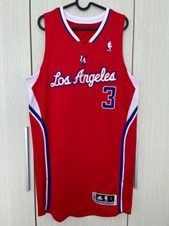 Authentic Men's Chris Paul Blue Jersey - #3 Basketball Los Angeles Clippers  Icon Edition