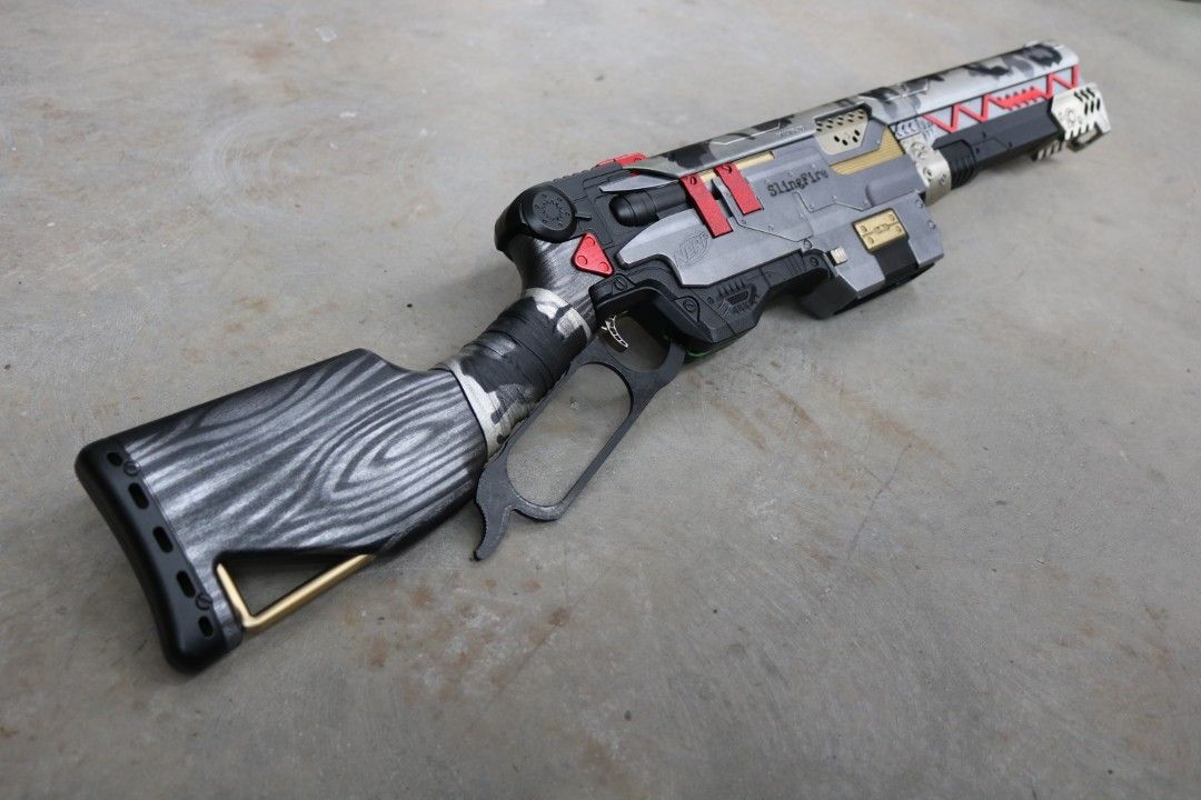 Nerf on sale slingfire custom