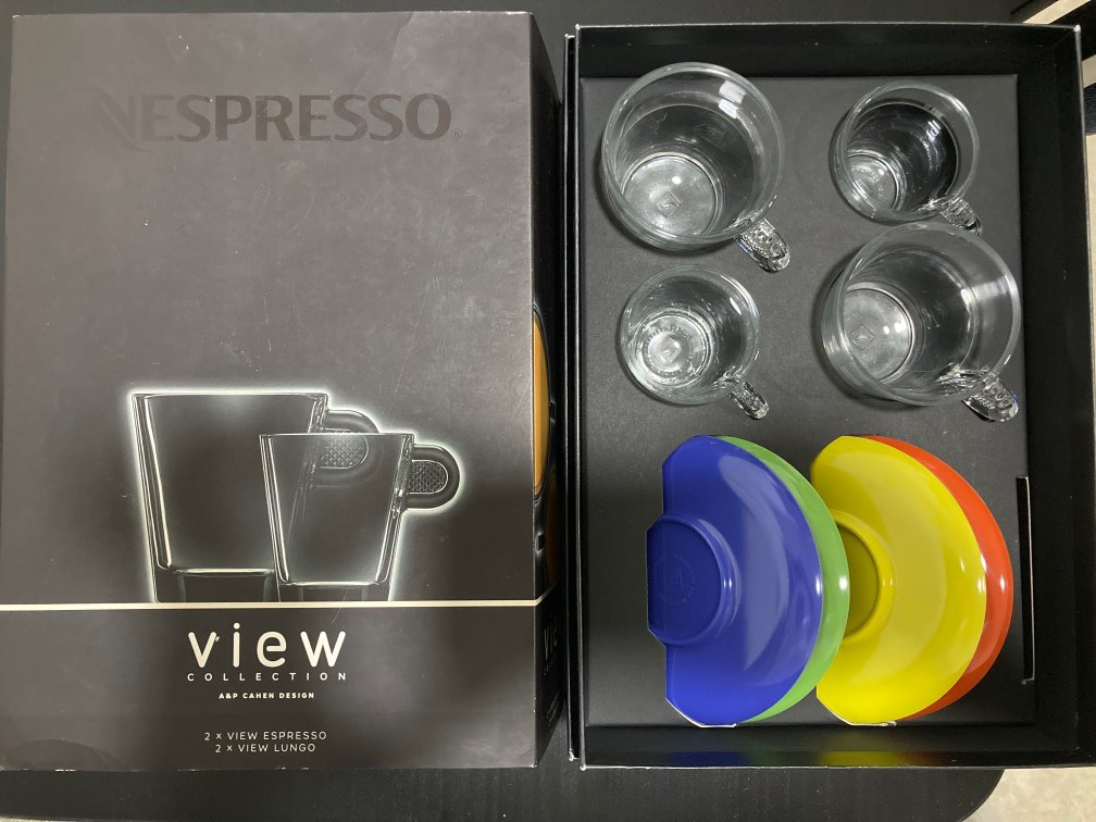 VIEW Espresso & Lungo Cups x 4