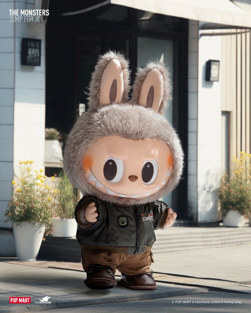 入手困難❣大人気商品 THE MONSTERS JUMP FORJOYぬいぐるみ Pop Mart Labubu The Monsters Jump for Joy Vinyl Plus Doll