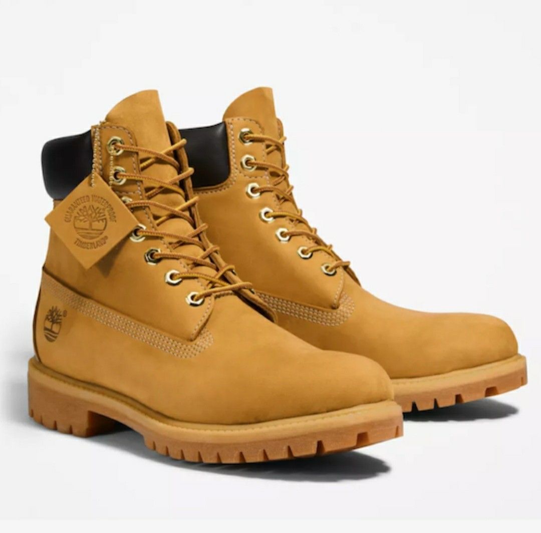 NEW Timberland PREMIUM 6INCH WATERPROOF BOOTS Original, Fesyen Pria