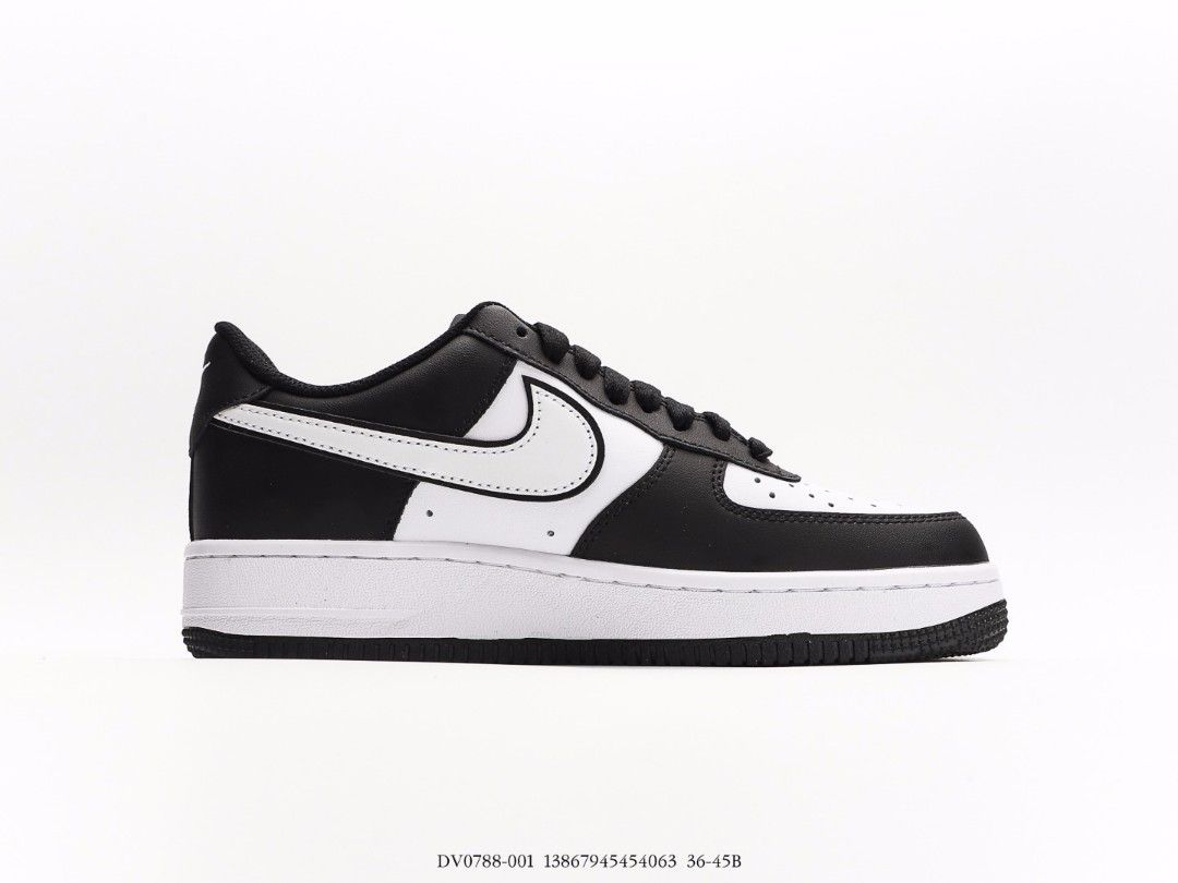 Air force 1 clearance black and white 07
