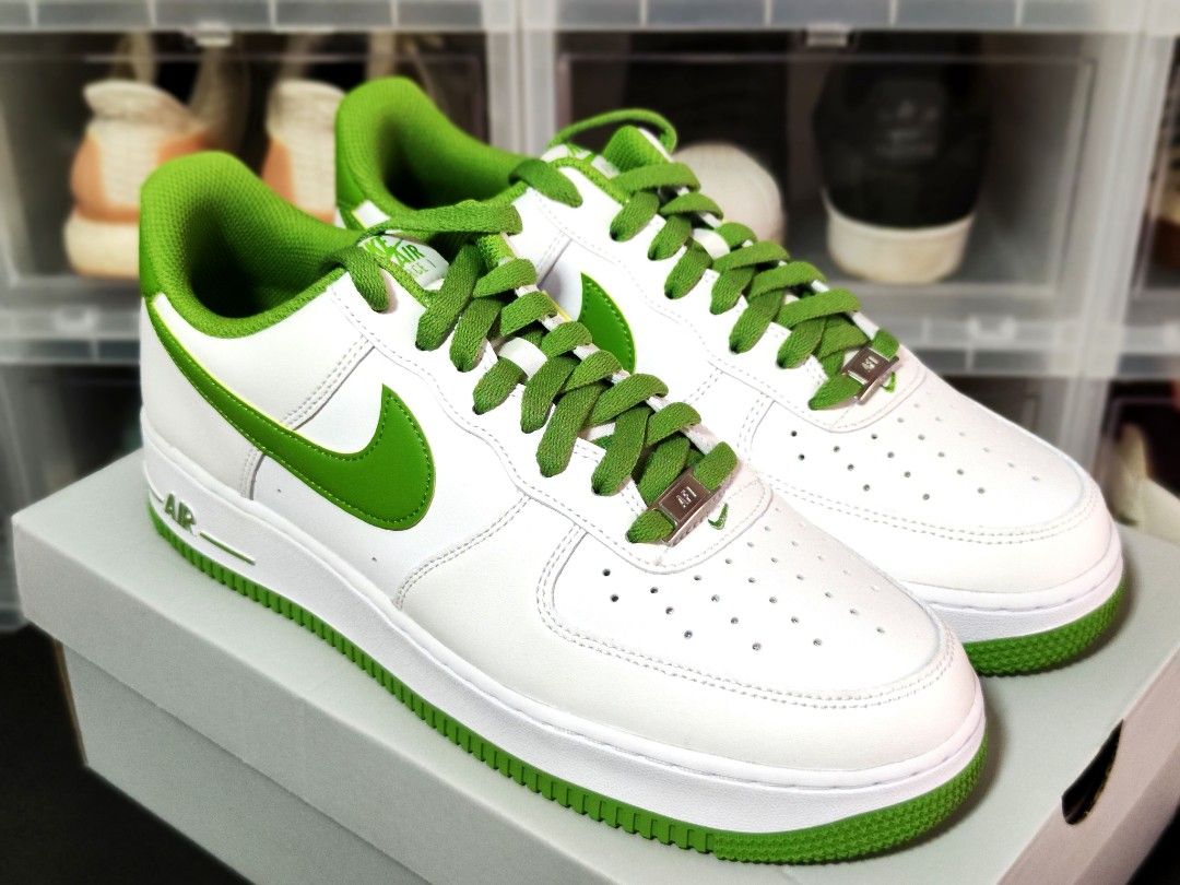 Nike Air Force 1 '07 White Chlorophyll, Men's Fashion, Footwear