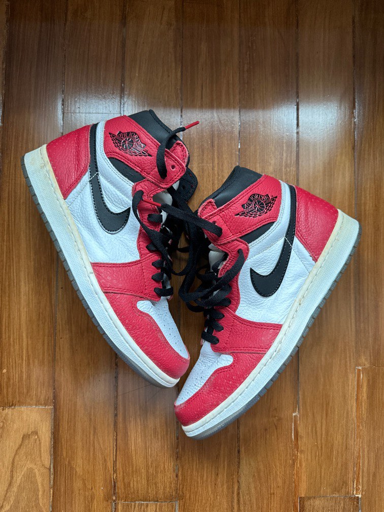 Nike Air Jordan 1 Retro High OG Spider-Man Origin, Men's Fashion ...