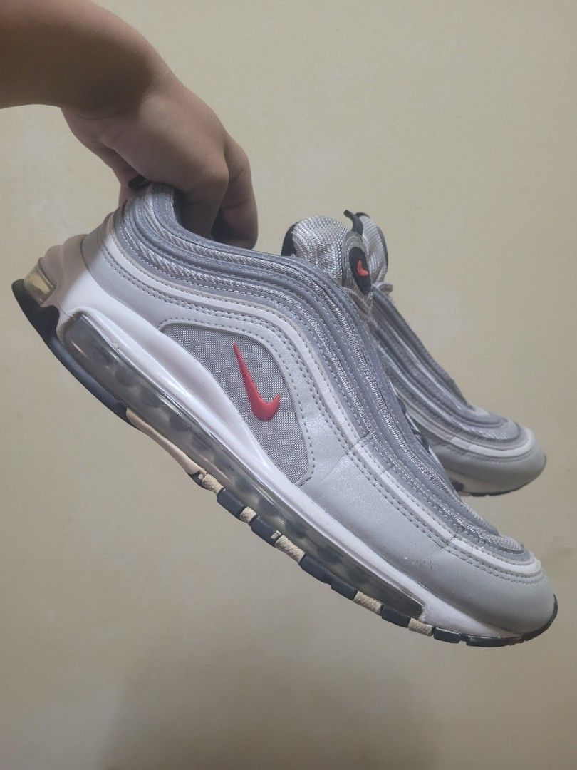Nike Air Max 97 Silver Bullet Sneakers Shoe Men s Fashion