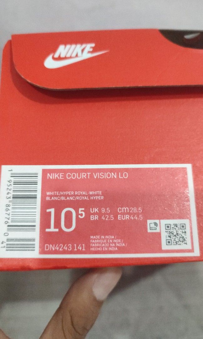 Nike Court Vision Low Men s Fashion Footwear Sneakers on Carousell