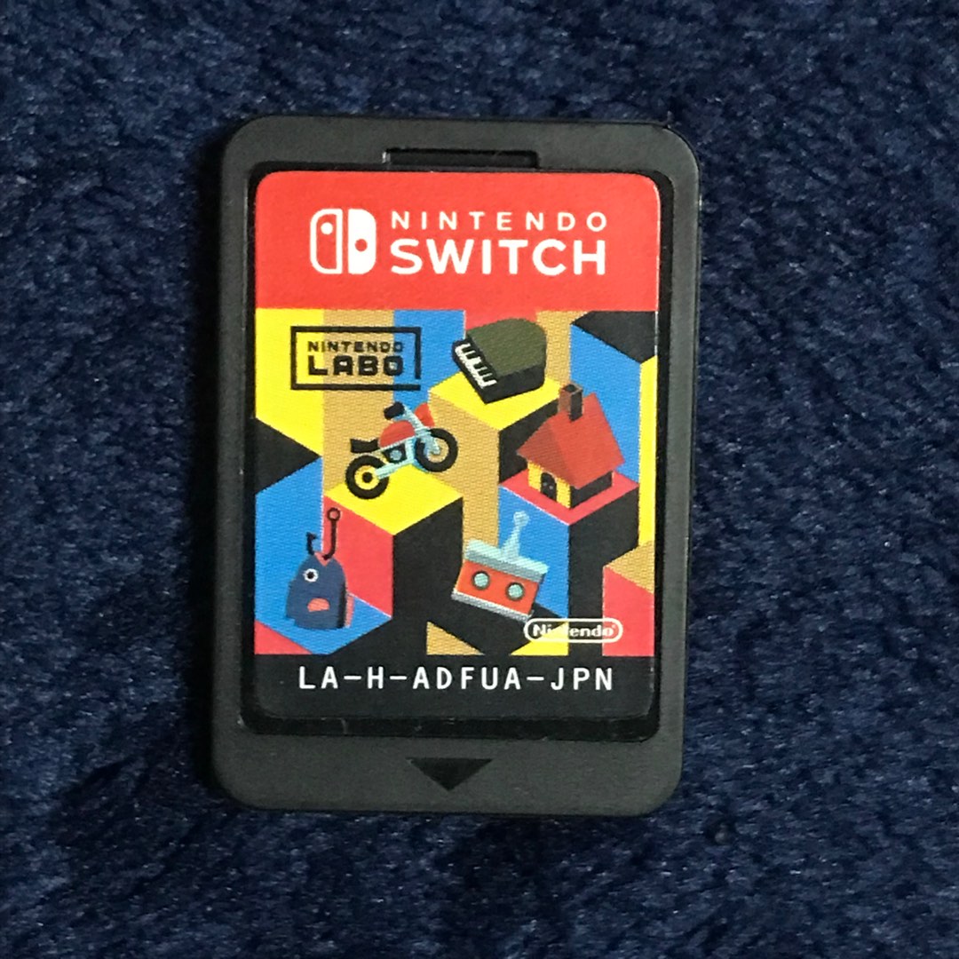 Nintendo Switch Labo Toy Con 01 Cartridge Video Gaming Video