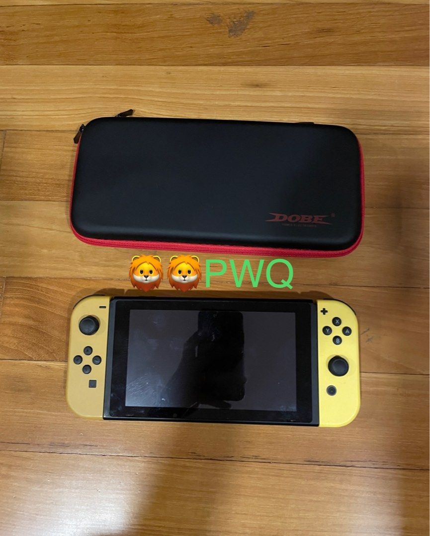 Nintendo Switch Pokemon Console Limited Edition Tablet with Joycon