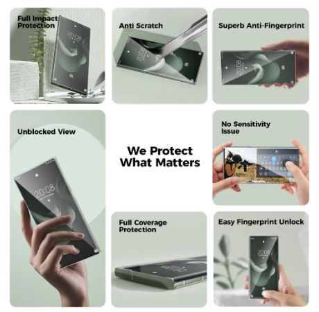 Tempered Glass Screen Protector for Samsung Galaxy S23 - $200 Coverage