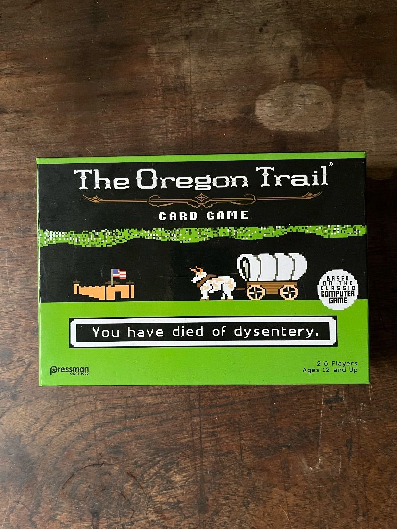 Oregon Trail Card Game, Hobbies & Toys, Toys & Games on Carousell