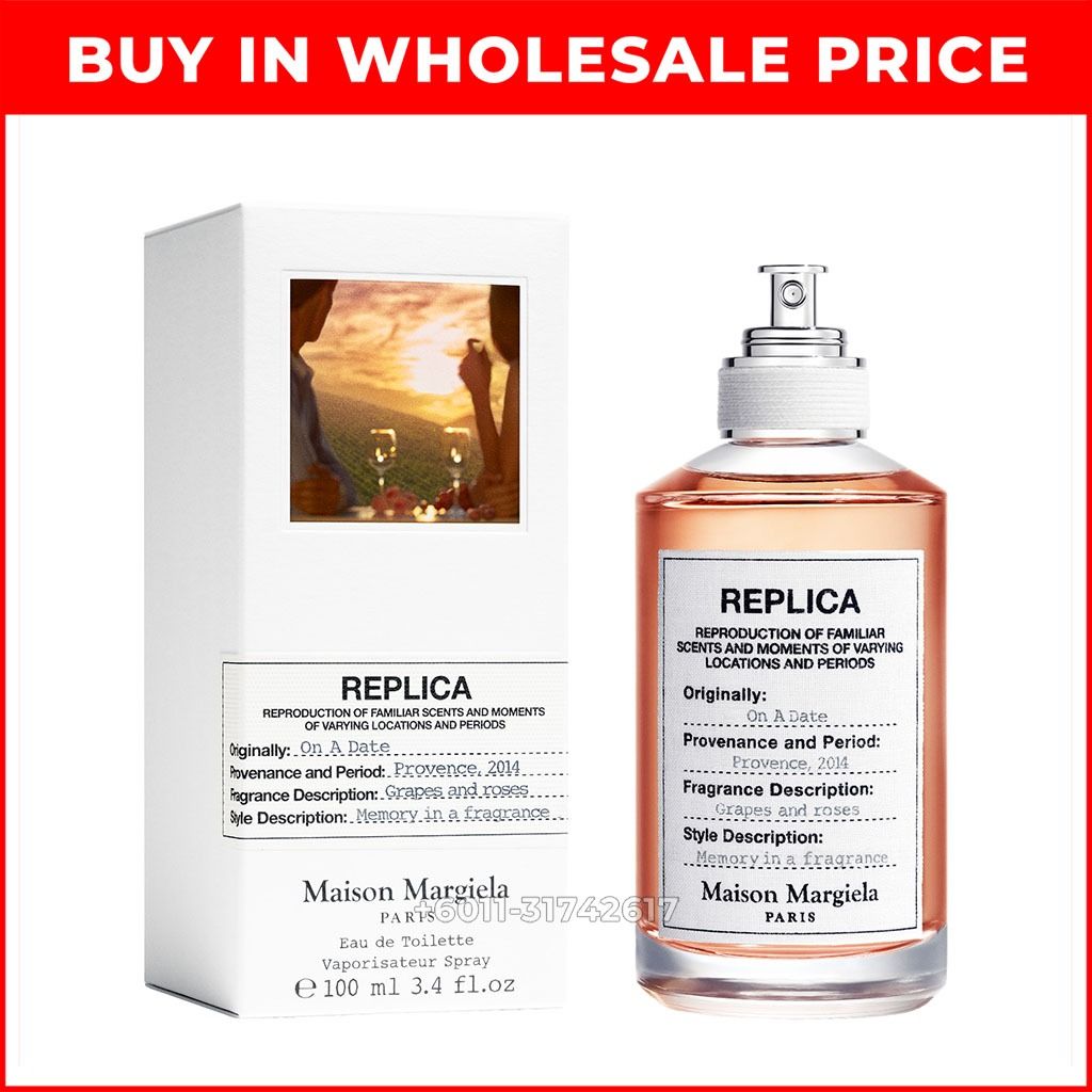[ORIGINAL] MAISON MARGIELA REPLICA ON A DATE EDT 100ML FOR UNISEX ...
