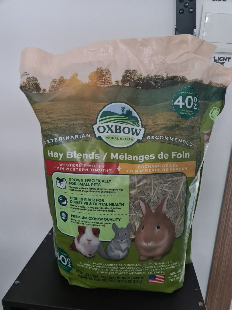 Oxbow Hay Blends Western Timothy and Orchard Grass, Pet Supplies, Pet