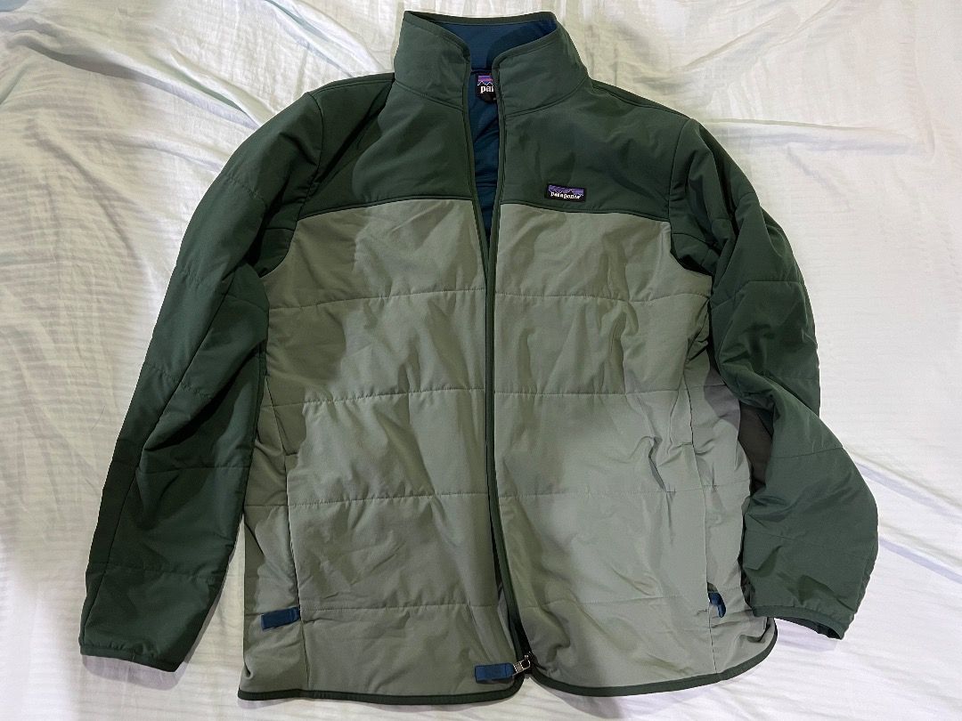 Mens green sales patagonia jacket