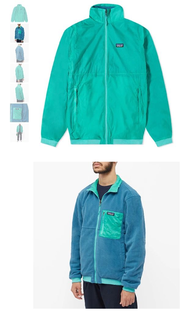 Mens green cheap patagonia jacket