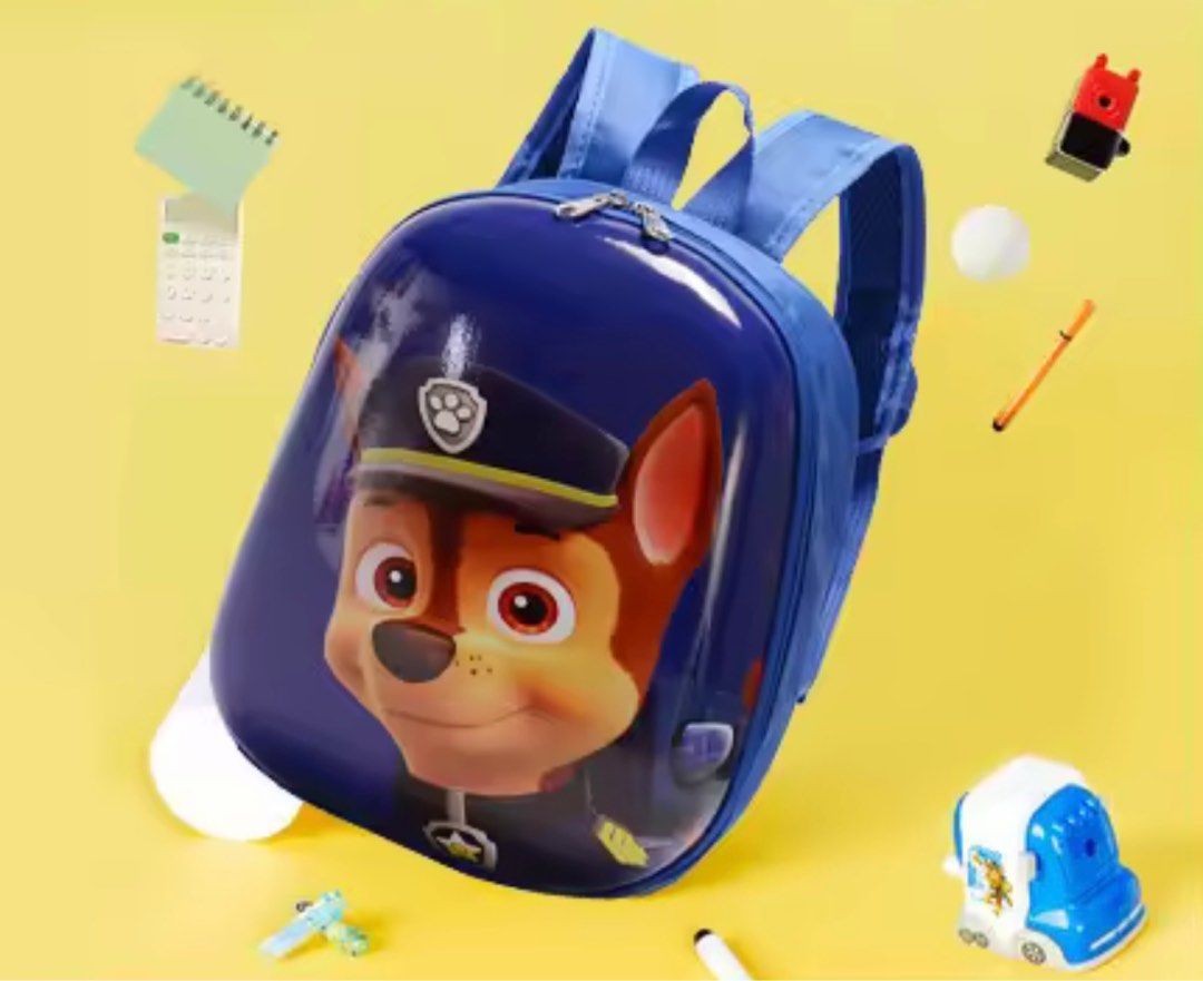 Paw Patrol Hard case School Bag, Babies & Kids, Babies & Kids Fashion