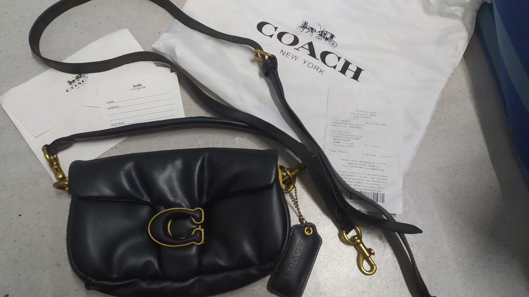 Coach Tabby Pillow Black 26 - ORIGINAL 100%, Barang Mewah, Tas & Dompet di  Carousell