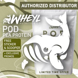 POD Plant Based Pea Protein Vegan, Dairy-free, Gluten-free, NON-GMO by Wheyl Nutrition Co.