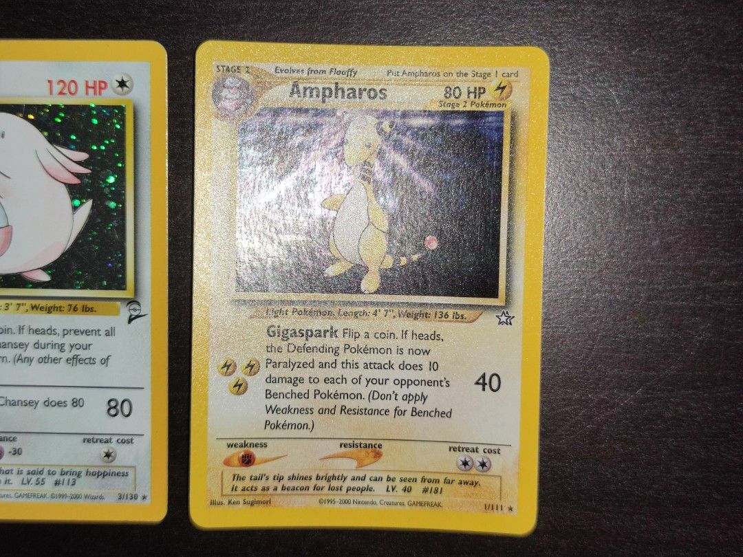 Pokemon Chansey 3/130 Base Set 2, Hobbies & Toys, Toys & Games on Carousell