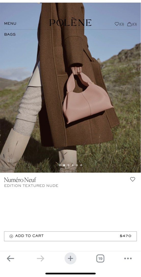 Sell Polène Numero Neuf Mini Bag - Nude