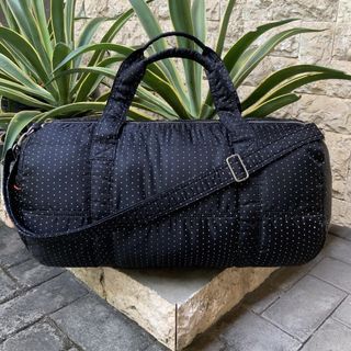 PORTER SPOTTED NYLON DUFFLE BAG LARGE