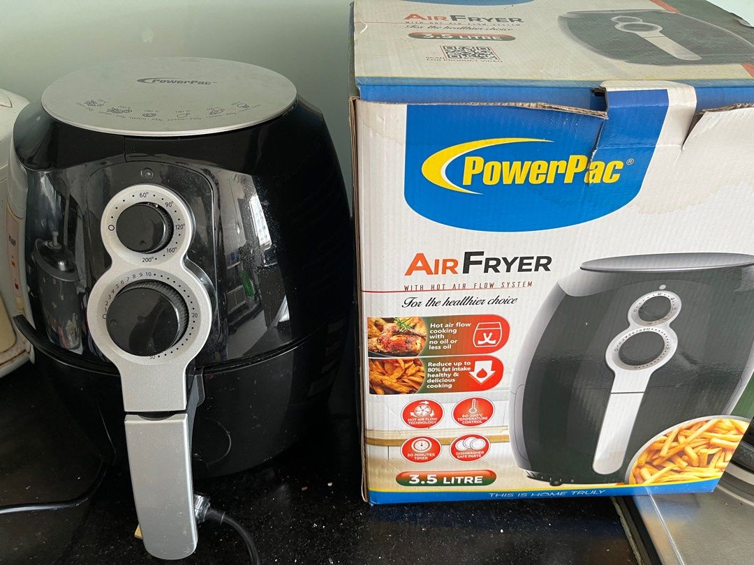 PowerPac Air fryer, TV & Home Appliances, Kitchen Appliances, Fryers on Carousell