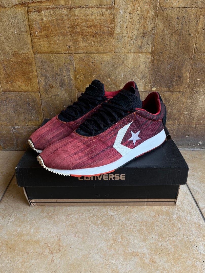 PRELOVED CONVERSE NOVO RACER OX RED ORIGINAL Fesyen Pria Sepatu