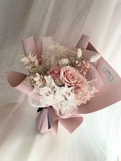 Preserved roses bouquet/ dried flowers/ birthday/ congratulatory gift