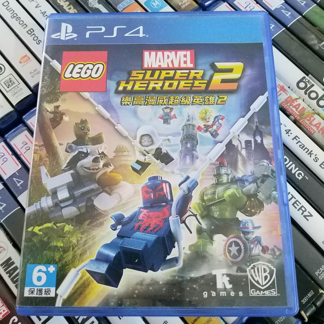 PS4 GAME LEGO MARVEL SUPERHEROES 2 [USED], Video Gaming, Video Games