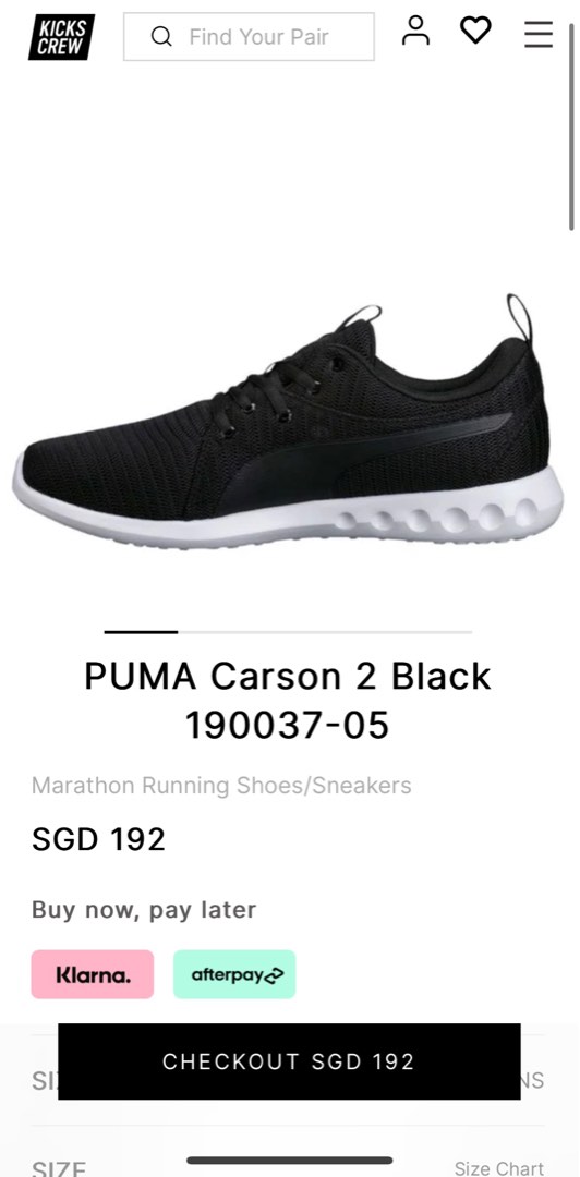 Puma black running shoes Women s Fashion Footwear Sneakers on