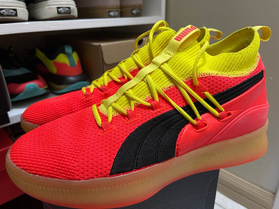 Puma clyde court disrupt red blast on sale
