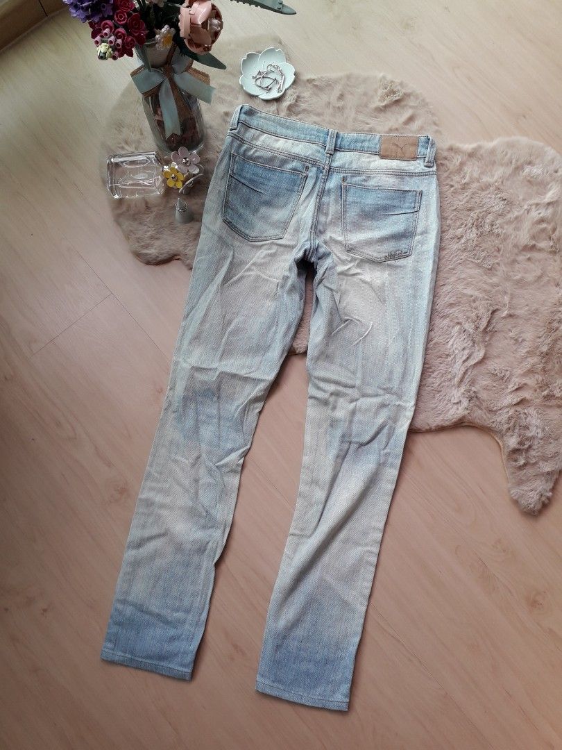 Puma Light washed Ripped Jeggings