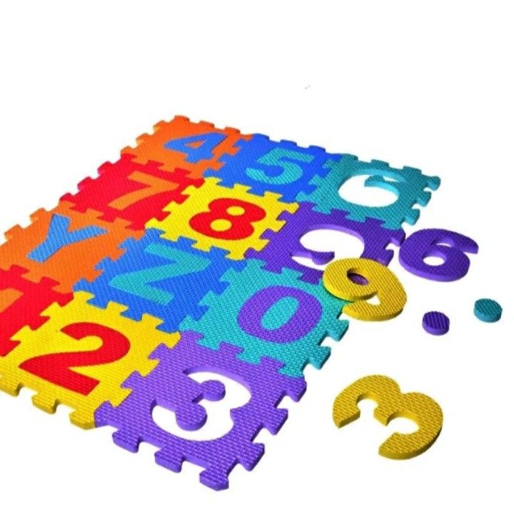 PUZZLE MAT NUMBERS AND LETTERS, Babies & Kids, Infant Playtime on Carousell