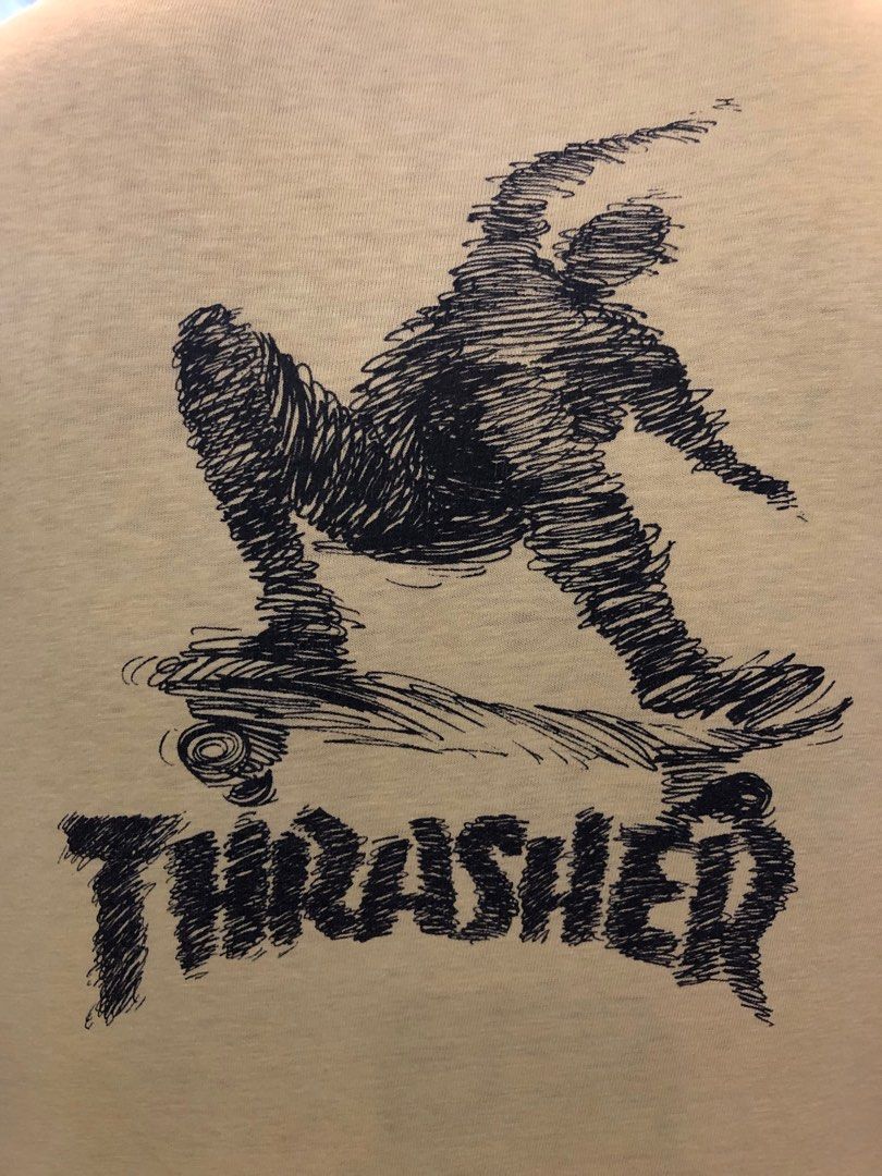 Rare vintage Thrasher 90s Men s Fashion Tops Sets Formal