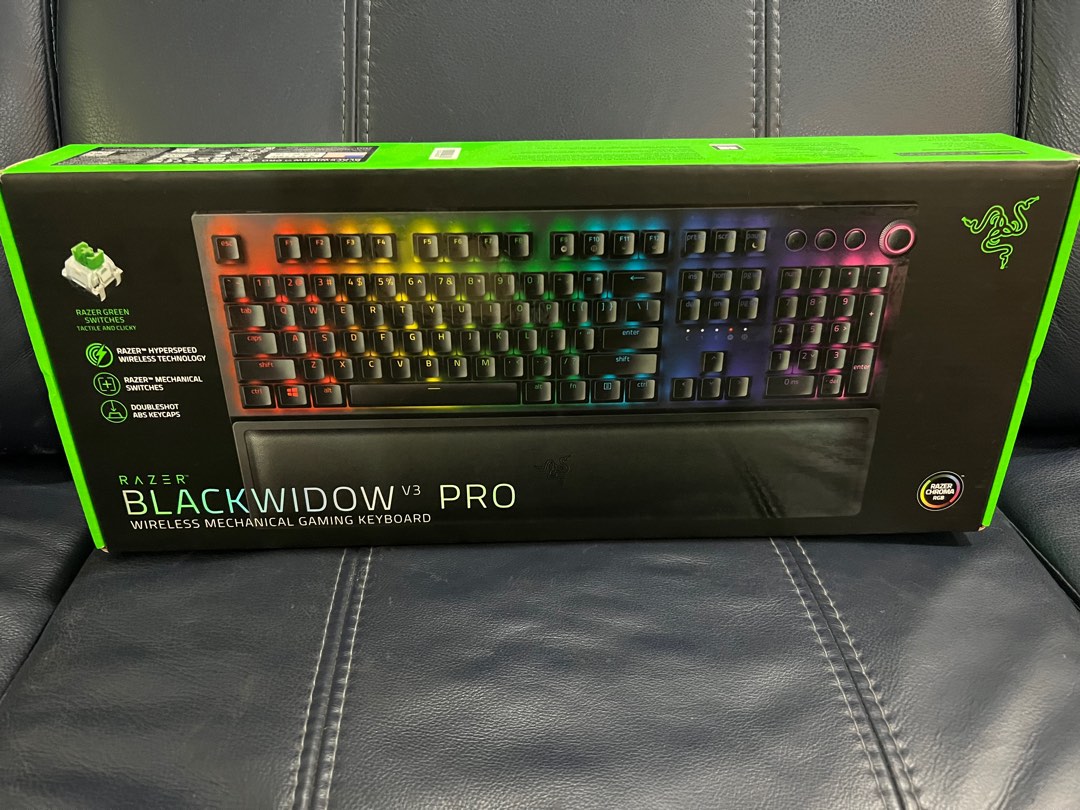 Razer Blackwidow V3 PRO, Computers & Tech, Parts & Accessories ...