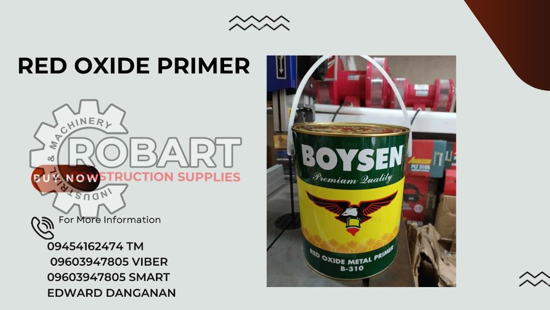 RED OXIDE PRIMER, Commercial & Industrial, Construction & Building