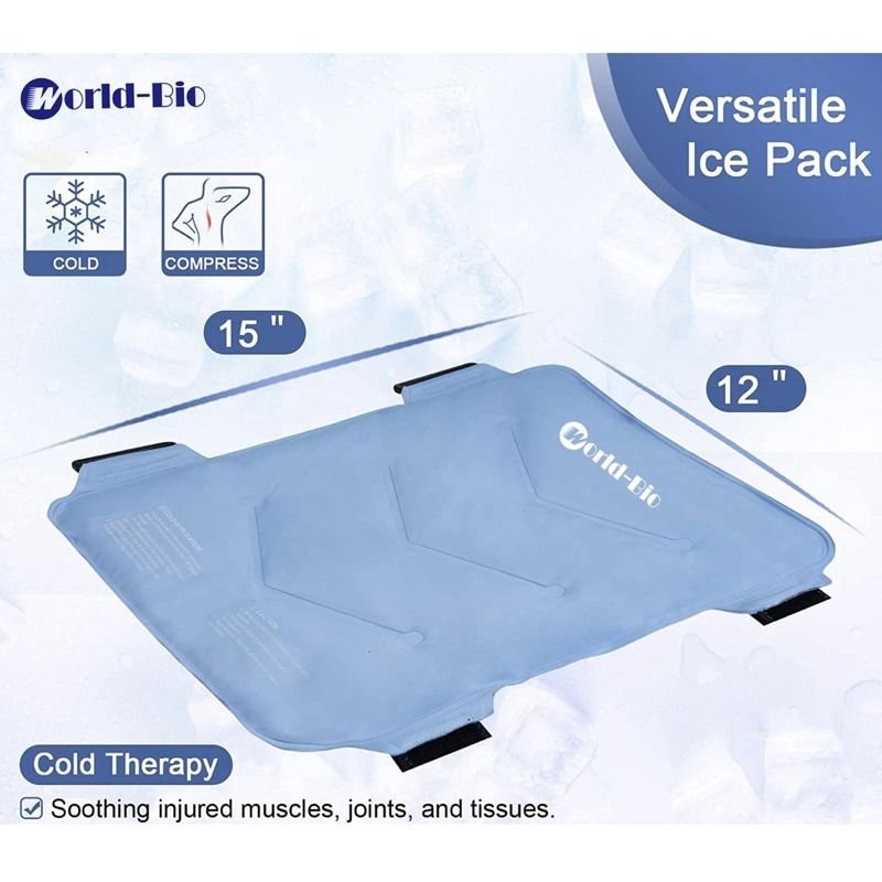 Reusable Ice Pack Gel Heat Pack Hot Cold Therapy Cooling Ice Bag ...