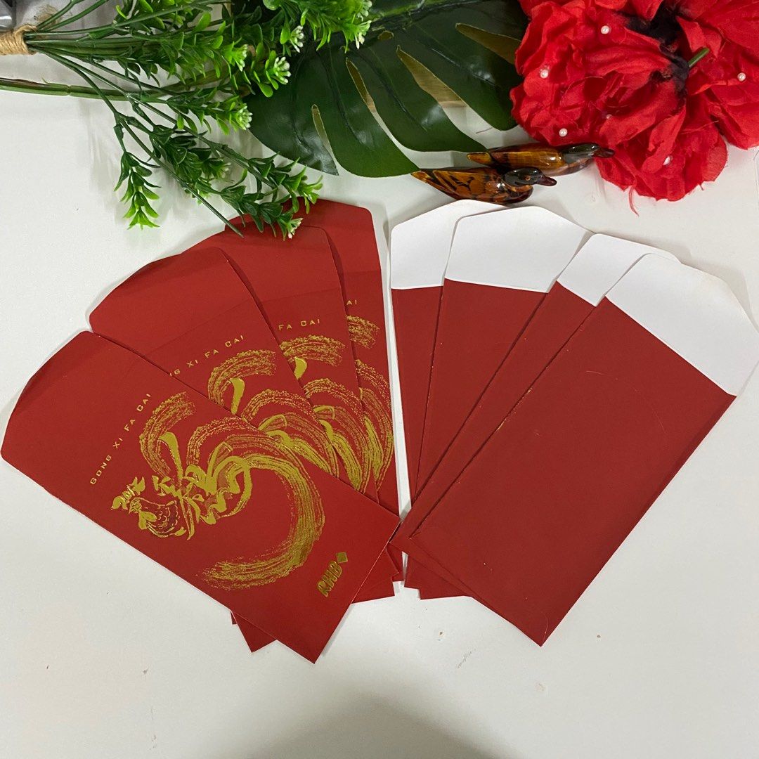 RHB Ang Pow_ RHB years of rooster Ang Pow packet_ RHB banking group red ...