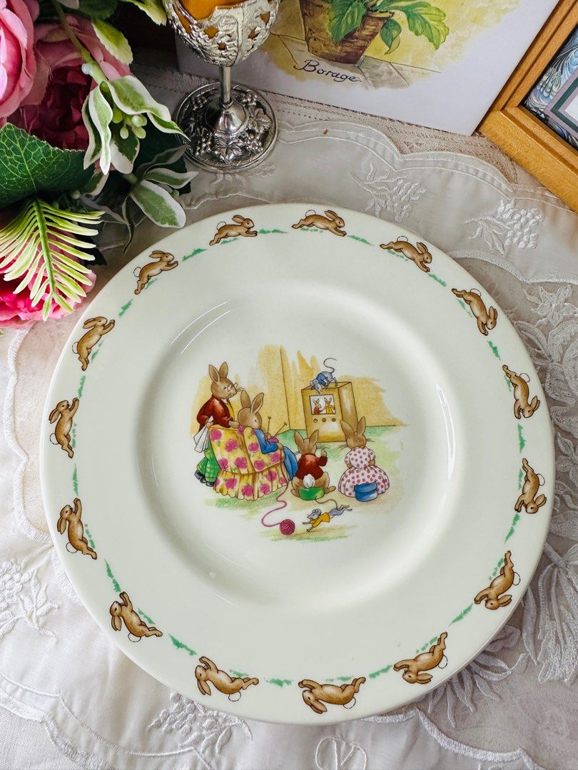 Bunnykins plate on sale