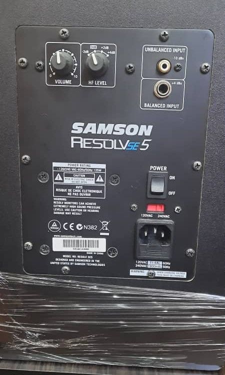 Samson Resolv SE5 Studio Monitor Audio Soundbars Speakers