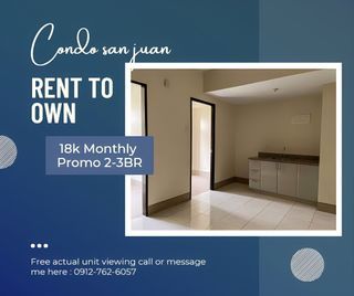 San Juan condo LIPAT AGAD rent to own 18k monthly pagibig loan aurora Araneta manila gilmore UBELT PUP Robinson magnolia