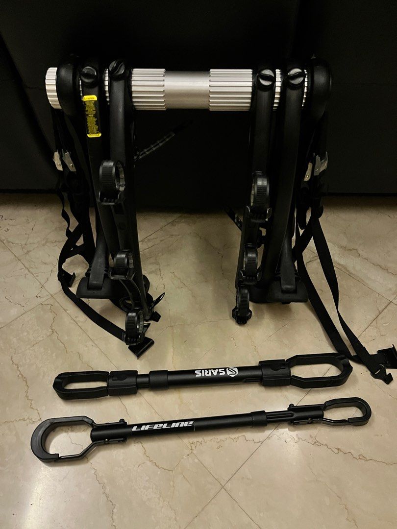 Porte-vélos de coffre de voiture Saris Bones, monte Benin