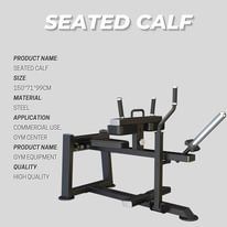 Seated calf press