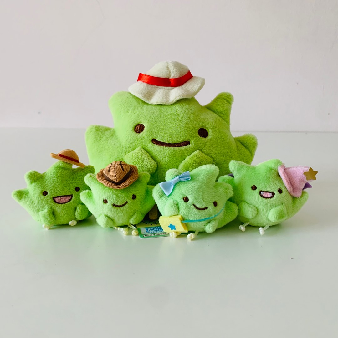[set] sumikko gurashi zassou tenori plush set: old series hat, egypt