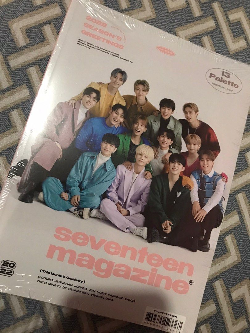 Seventeen Season Greetings 2022 Sealed Photobook on Carousell