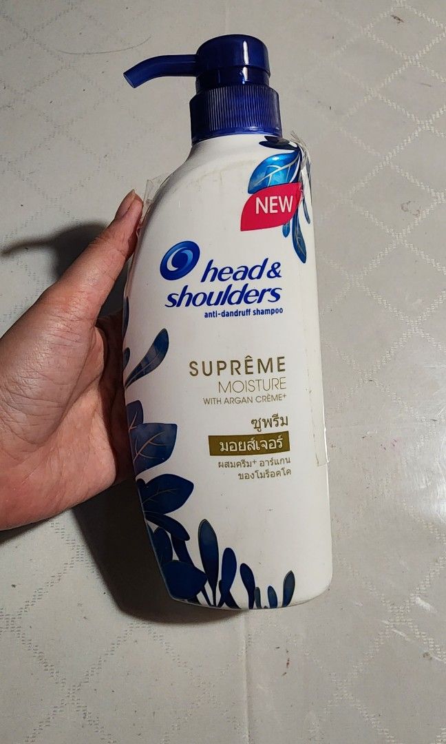 Shampoo head & shoulders supreme moisture, Kesehatan & Kecantikan