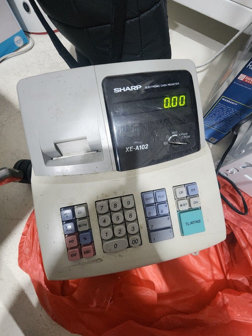 Sharp Cash Register XEA102, Computers & Tech, Office & Business