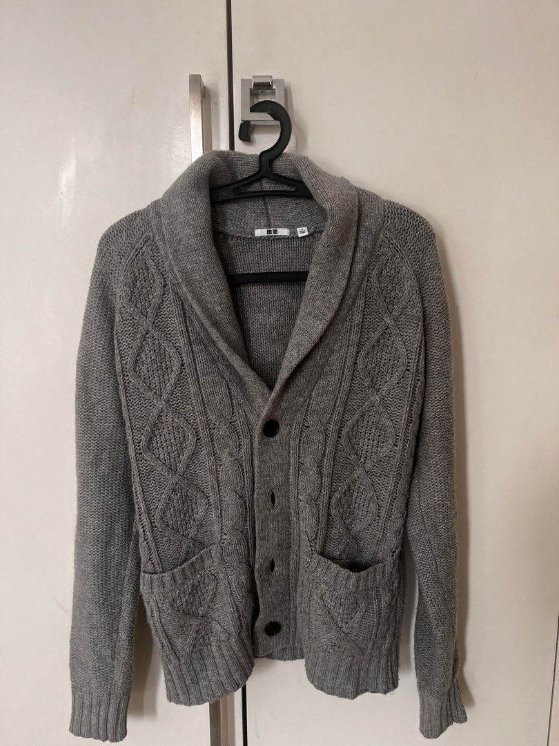 Uniqlo shawl collar cardigan top