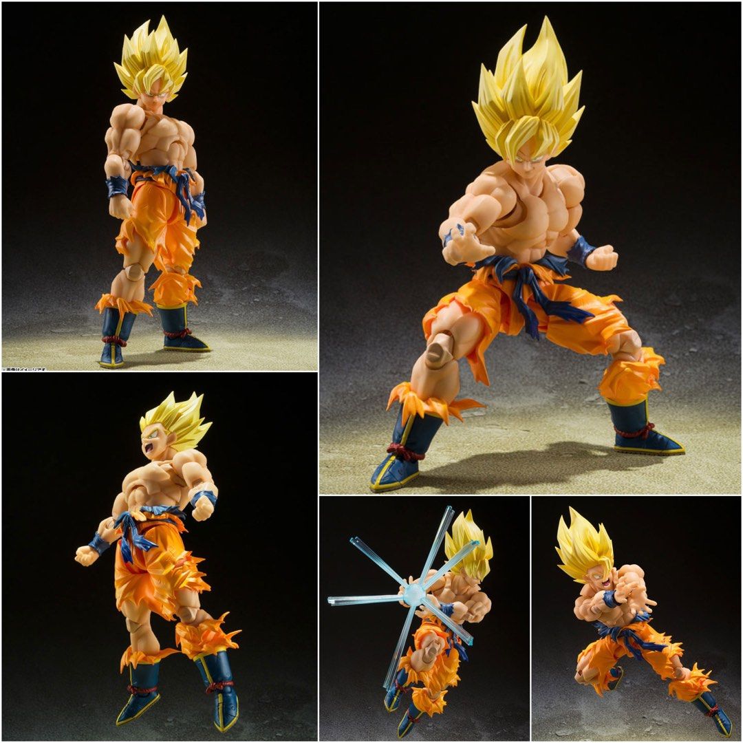 S H Figuarts Super Saiyan Son Goku The Legendary Super Saiyan Dragon Ball Z Hobbies And Toys